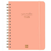 Agenda Finocam ALMA Corail A5 15,5 x 21,2 cm