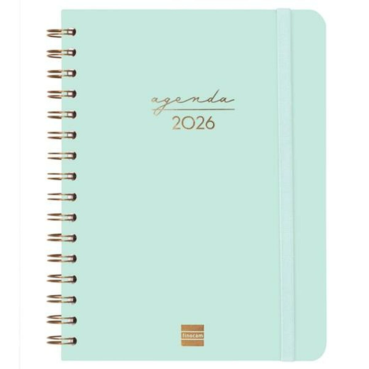 Agenda Finocam ALMA Menthe A5 15,5 x 21,2 cm
