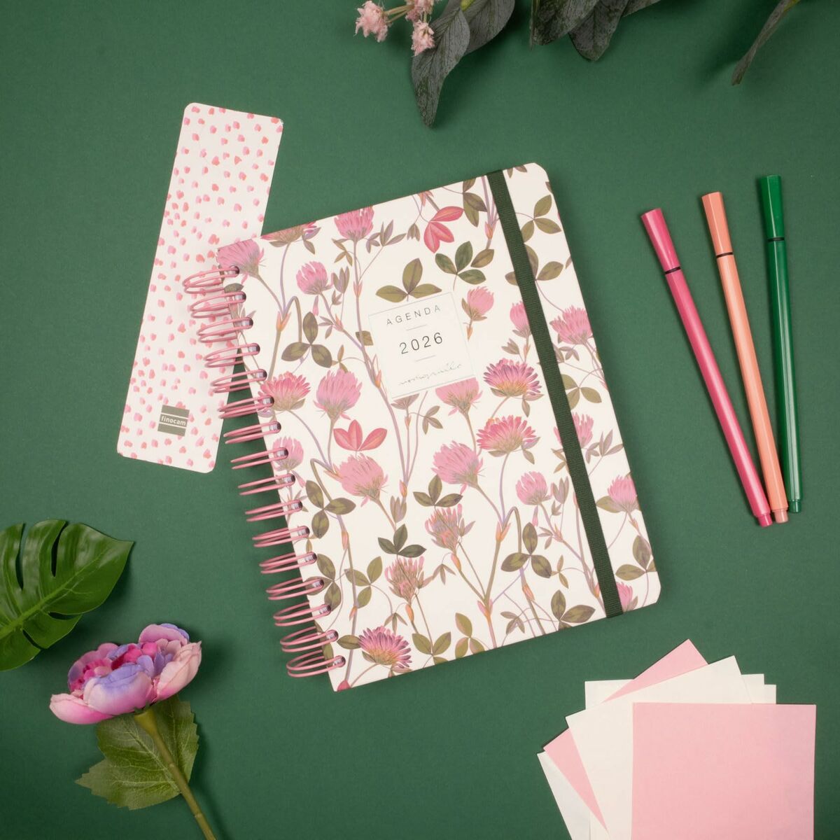 Agenda Finocam MONIQUILLA A5 15,5 x 21,2 cm 2026