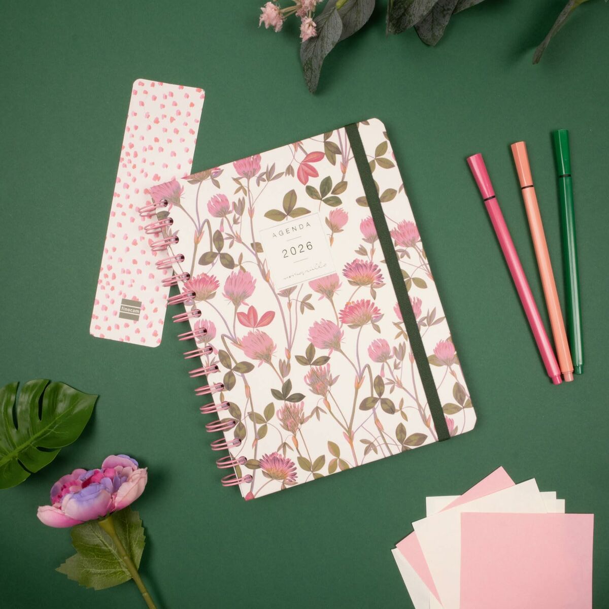 Agenda Finocam MONIQUILLA A5 15,5 x 21,2 cm 2026