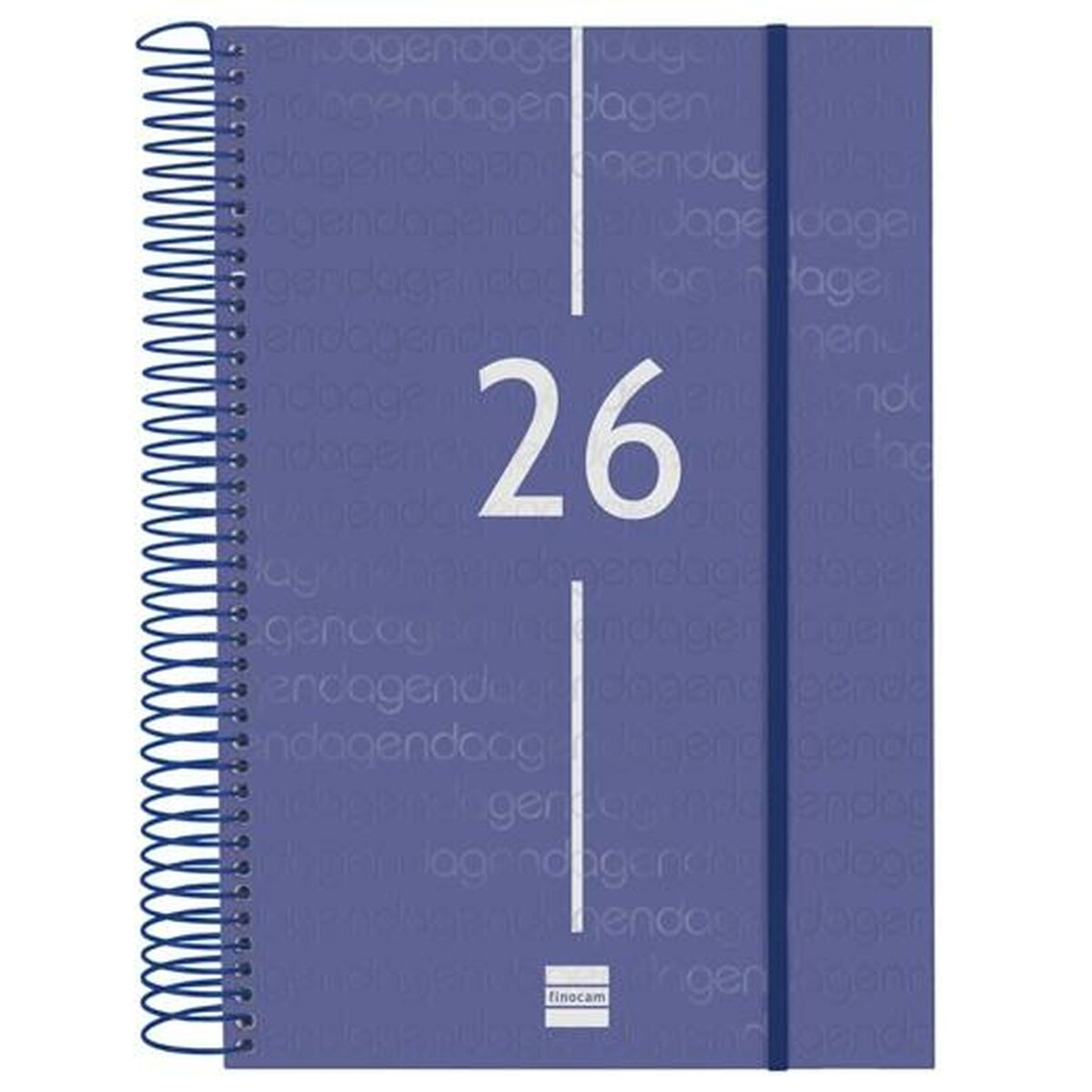 Agenda Finocam YEAR Bleu 16,5 x 24,2 cm 2026