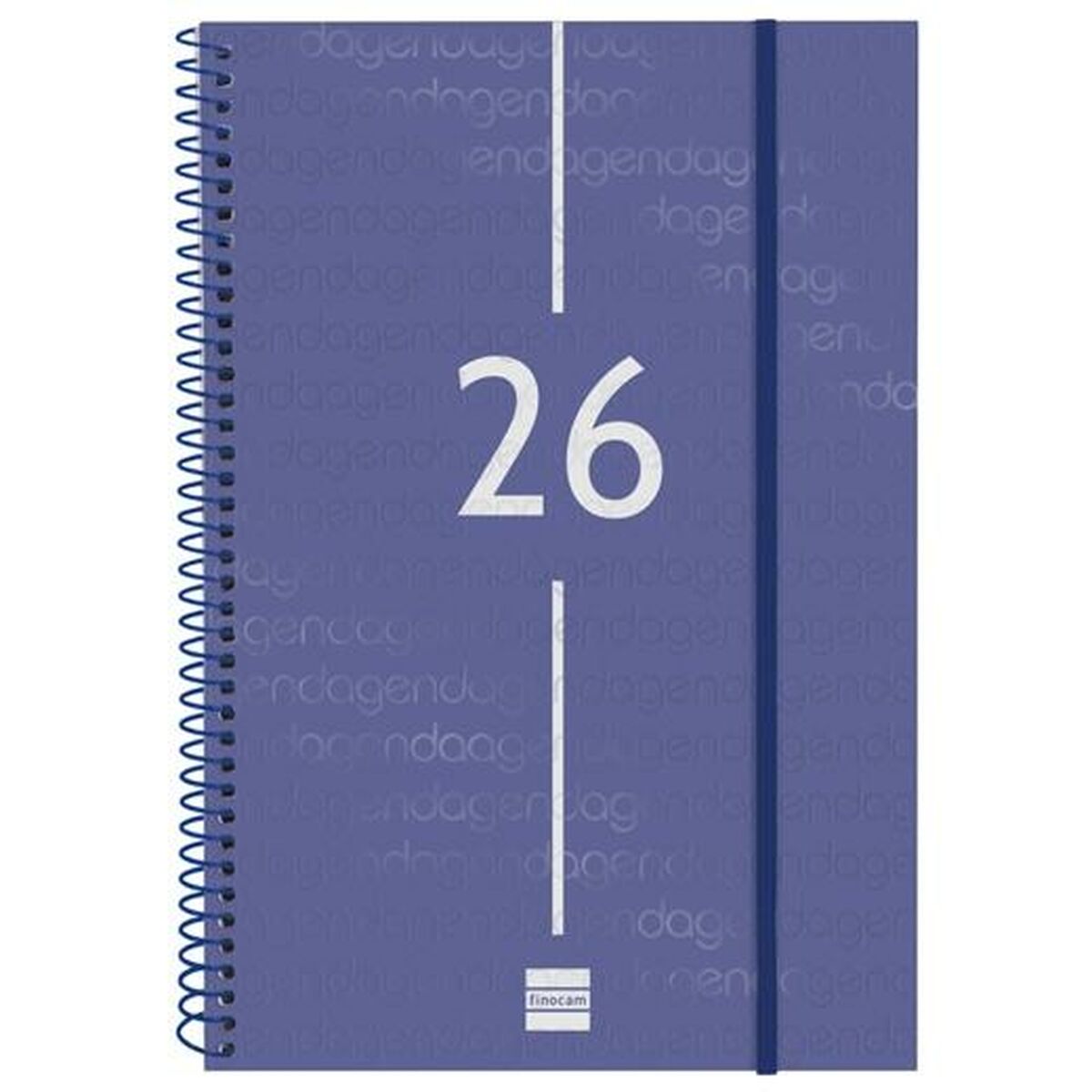 Agenda Finocam YEAR Bleu 16,5 x 24,2 cm 2026