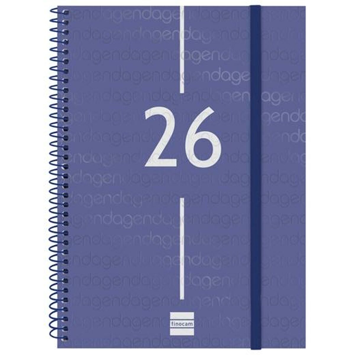 Agenda Finocam YEAR Bleu A5 15,5 x 21,2 cm 2026