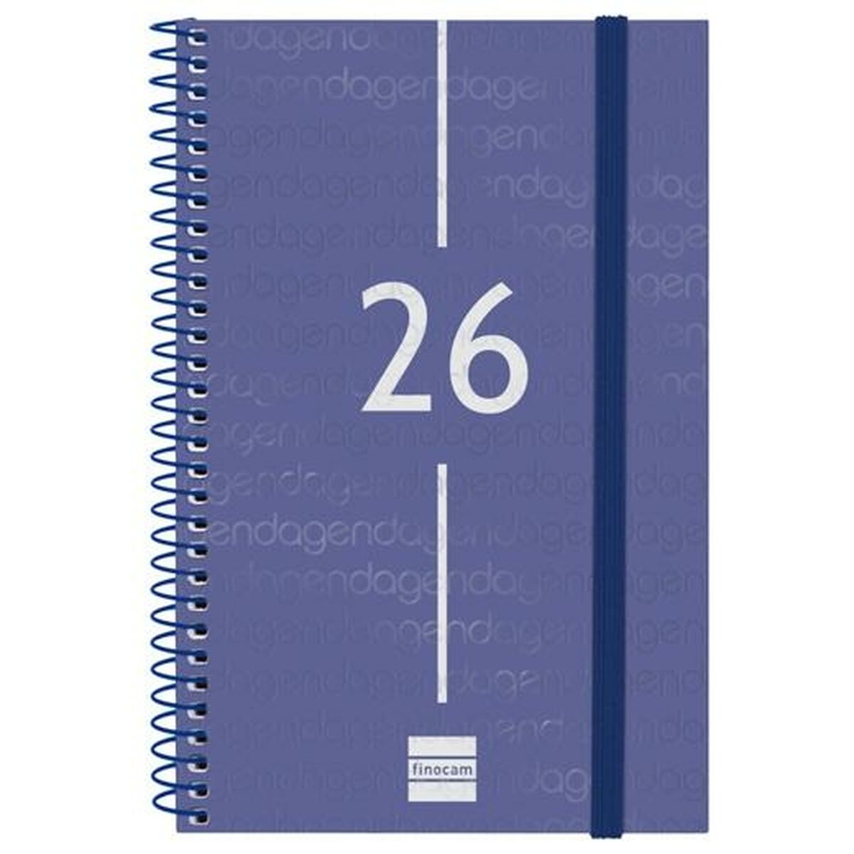 Agenda Finocam YEAR Bleu 11,7 x 18,1 cm 2026