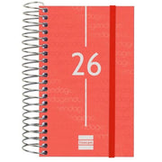 Agenda Finocam YEAR Rouge Mini 7,9 x 12,7 cm 2026