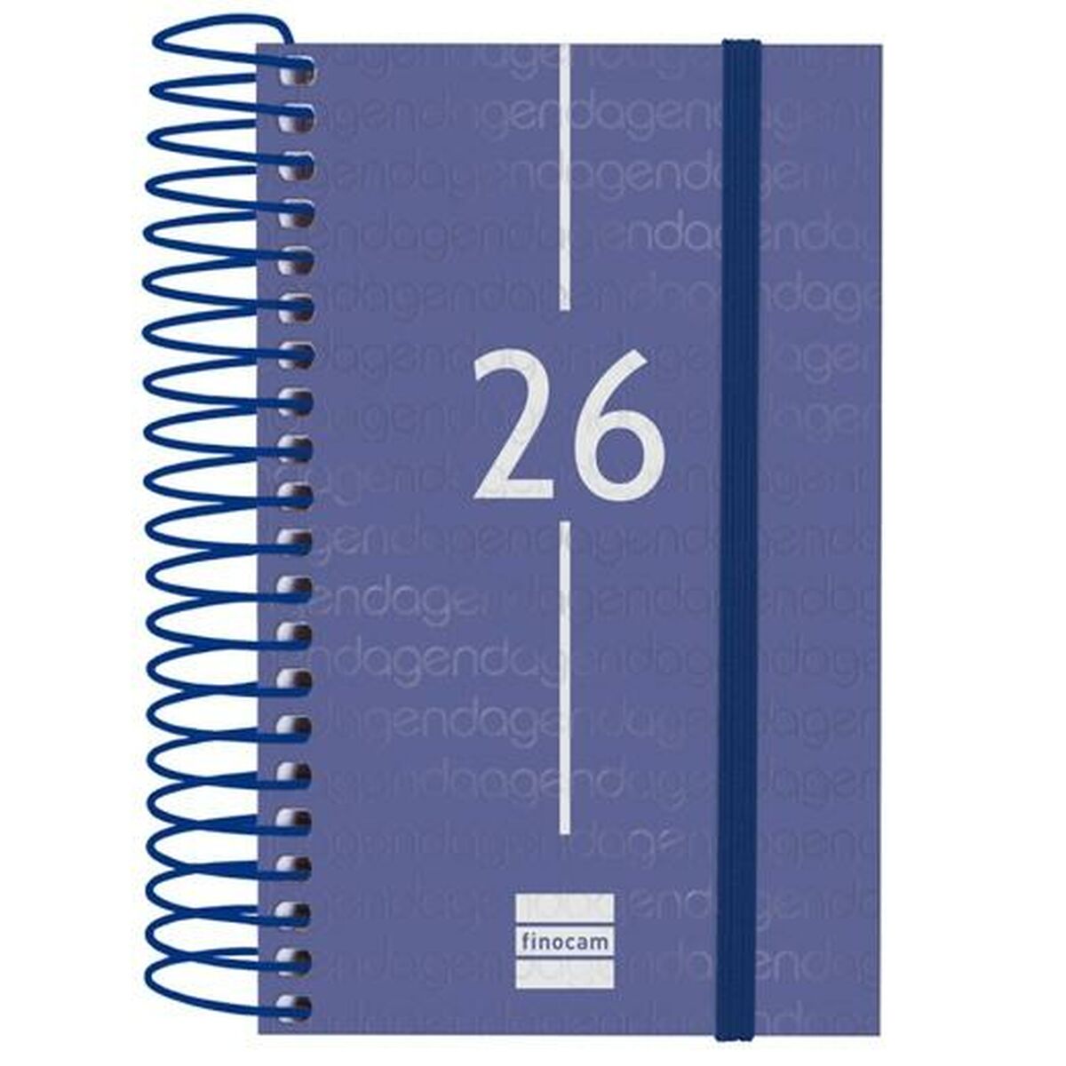 Agenda Finocam YEAR Bleu Mini 7,9 x 12,7 cm 2026