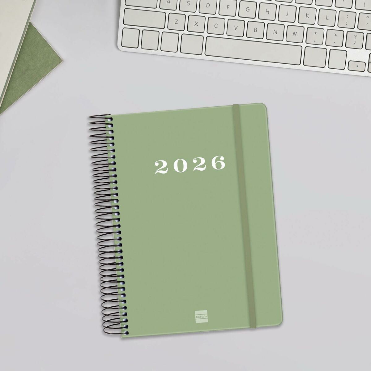 Agenda Finocam MY Vert A5 15,5 x 21,2 cm 2026