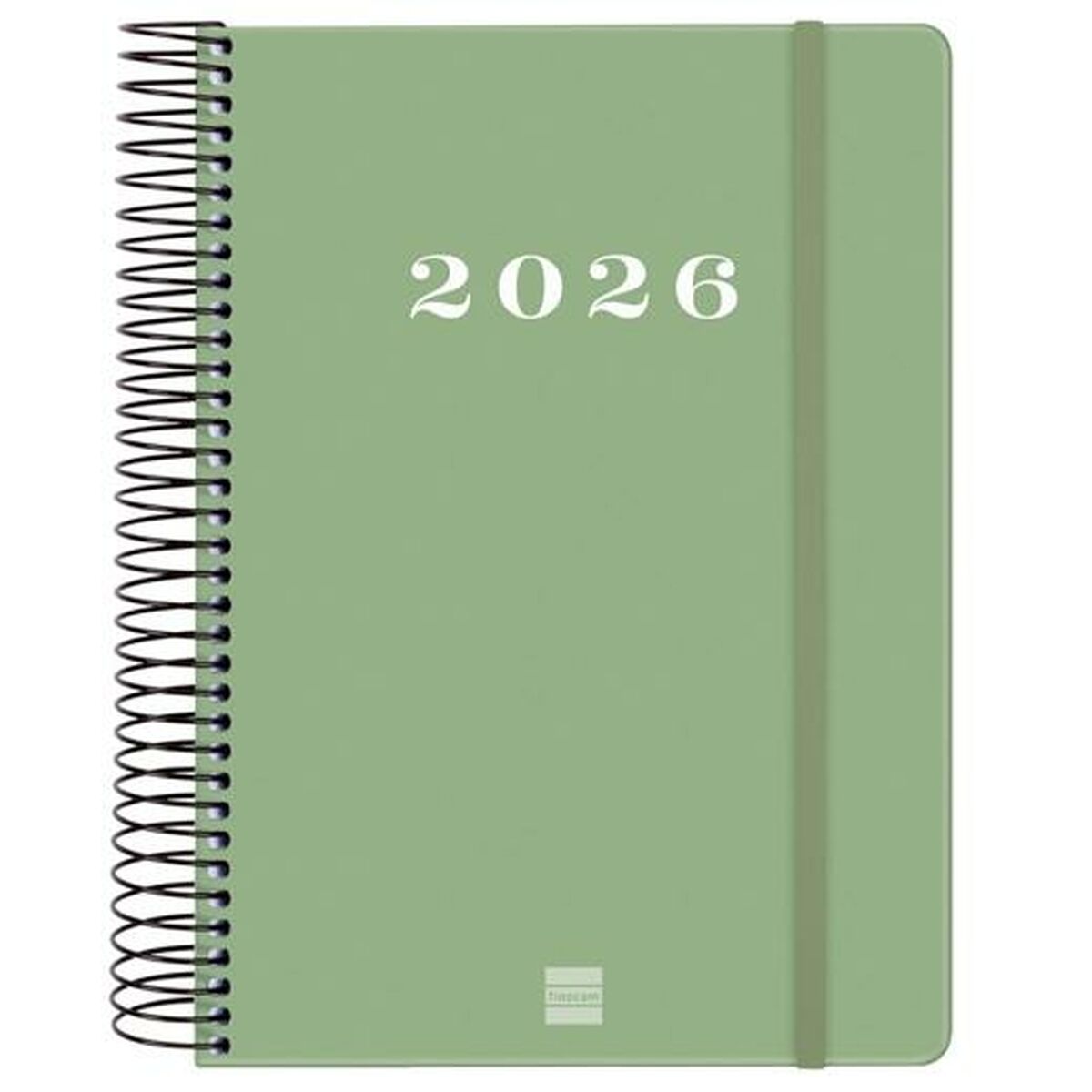 Agenda Finocam MY Vert A5 15,5 x 21,2 cm 2026