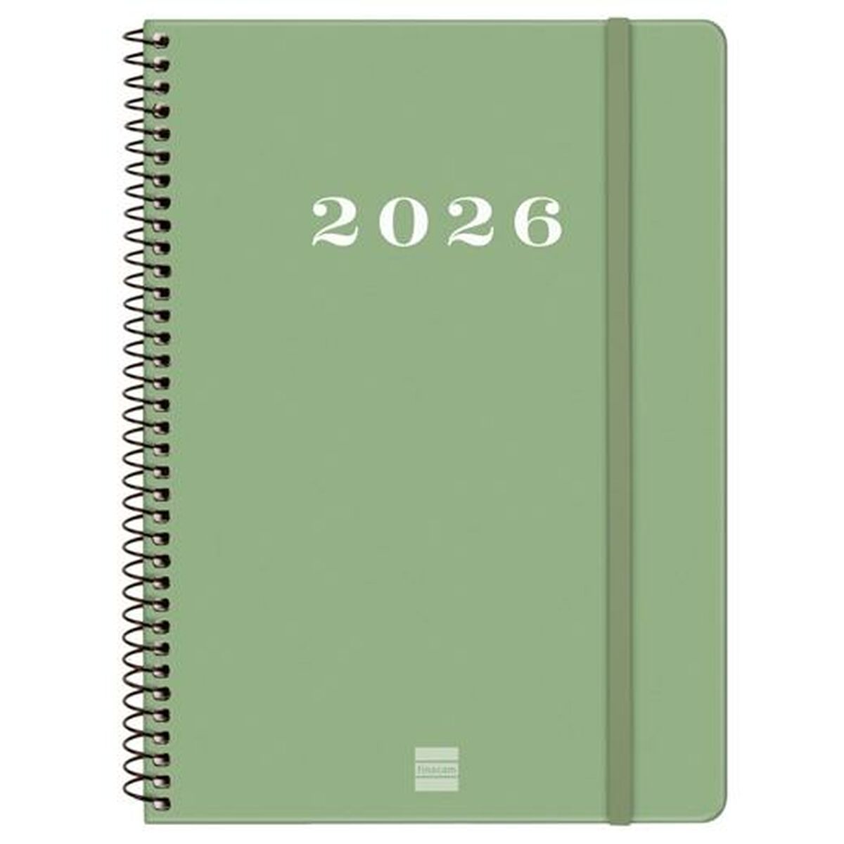 Agenda Finocam MY Vert A5 15,5 x 21,2 cm 2026