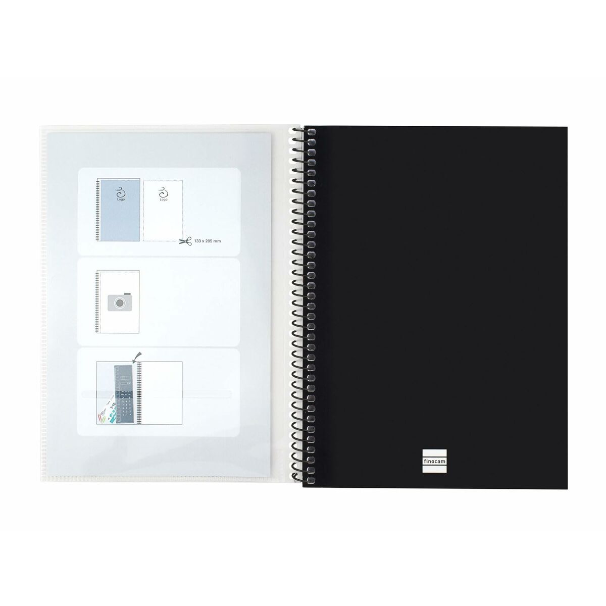 Agenda Finocam A5 15,5 x 21,2 cm 2026 Personnalisable