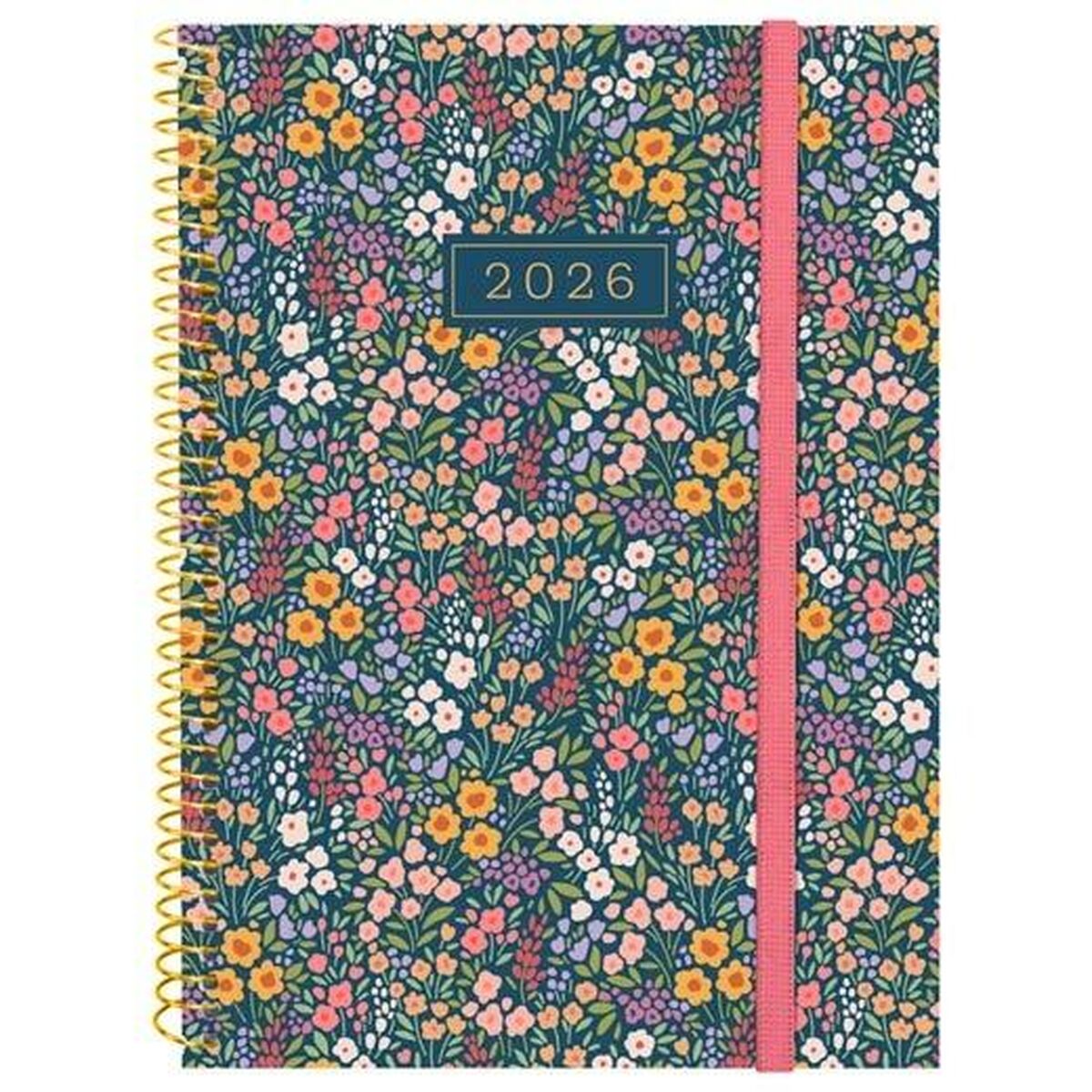 Agenda Finocam DESIGN COLLECTION Flora A5 15,5 x 21,2 cm 2026