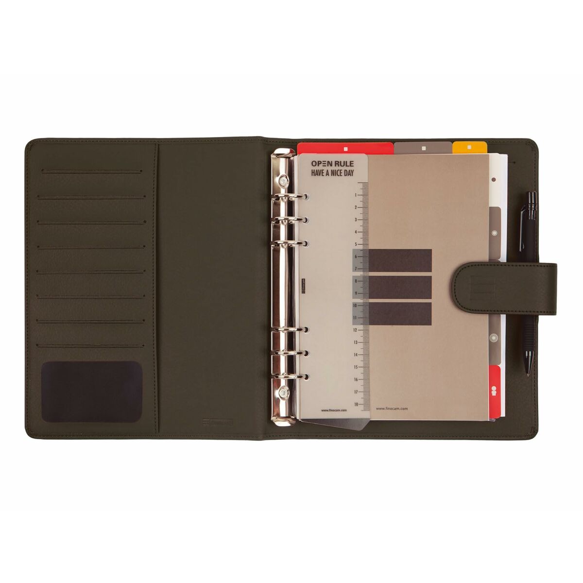 Agenda Finocam Marron 15,5 x 21,5 cm