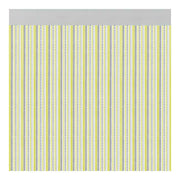 Rideau Acudam Brescia Portes Jaune Extérieur PVC Aluminium 90 x 210 cm