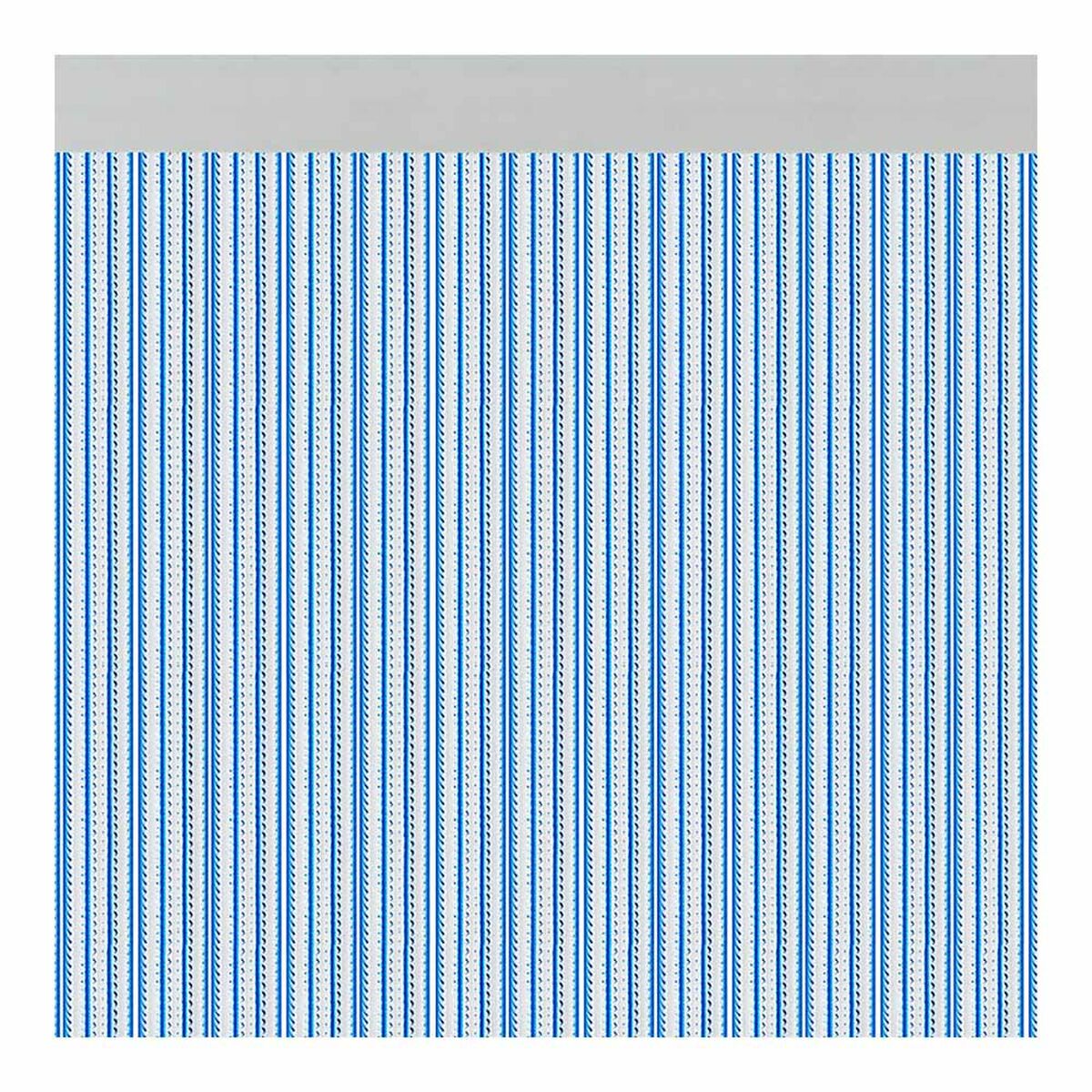 Rideau Acudam Brescia Portes Bleu Extérieur PVC Aluminium 90 x 210 cm