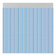 Rideau Acudam Brescia Portes Bleu Extérieur PVC Aluminium 90 x 210 cm