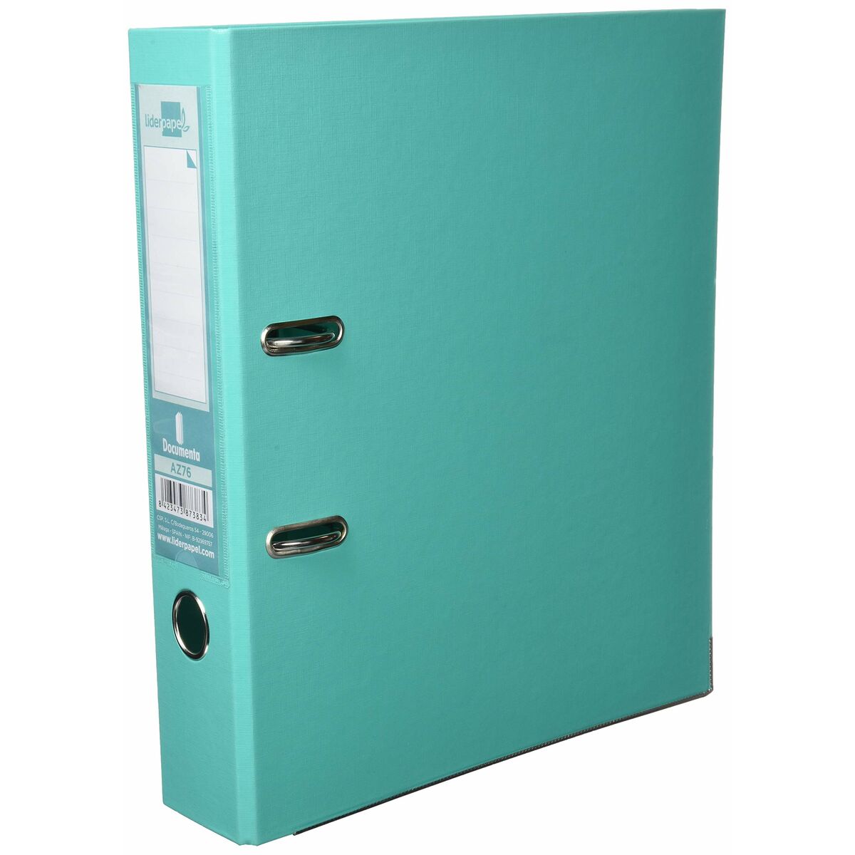 Reliure à anneaux Liderpapel AZ76 Turquoise A4 (1 Unité)