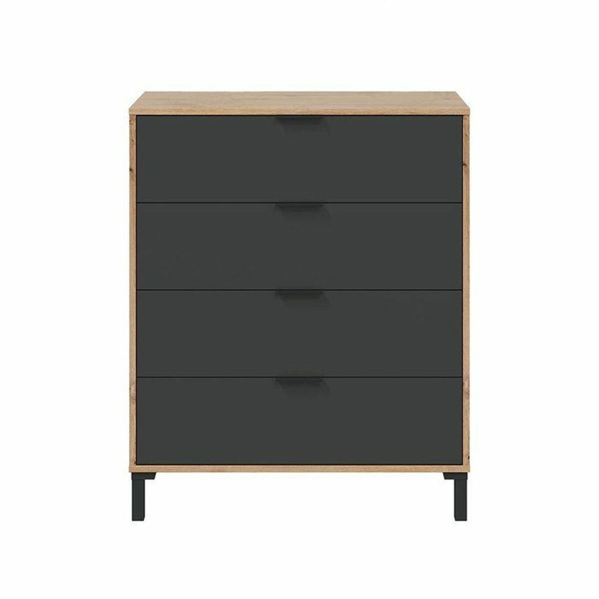 Commode Marron Noir 77,5 x 40 x 93,5 cm
