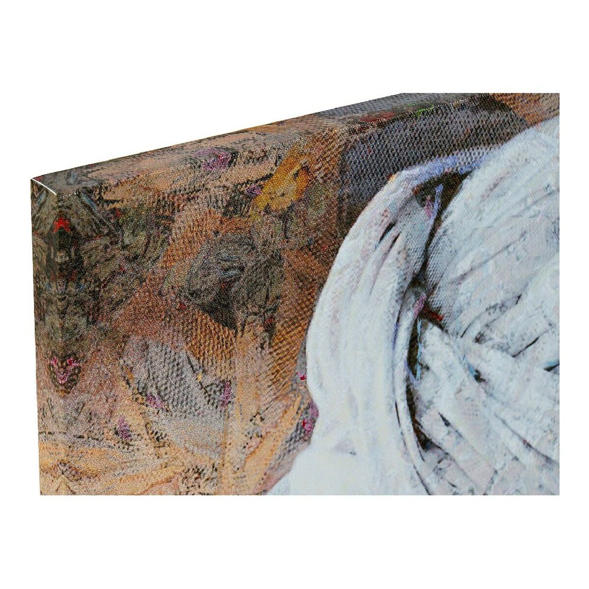 Toile DKD Home Decor Toile Bois MDF 50 x 1,8 x 70 cm