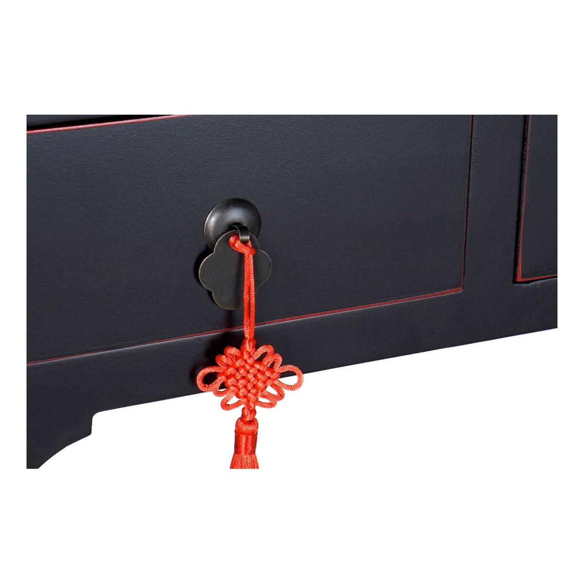 Meuble d'Entrée avec 3 Tiroirs DKD Home Decor Noir 96 x 26 x 80 cm