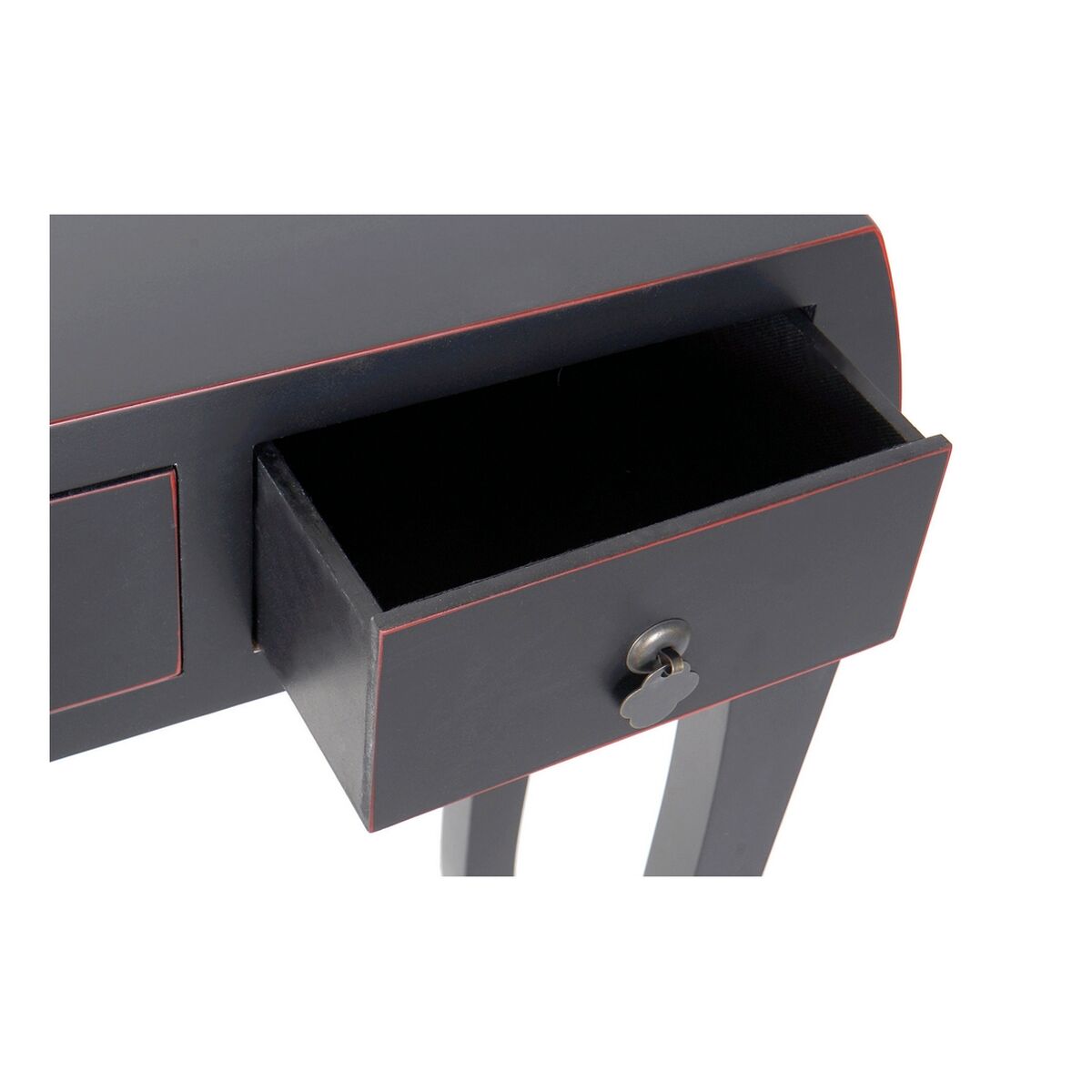 Meuble d'Entrée avec 3 Tiroirs DKD Home Decor Noir 96 x 26 x 80 cm