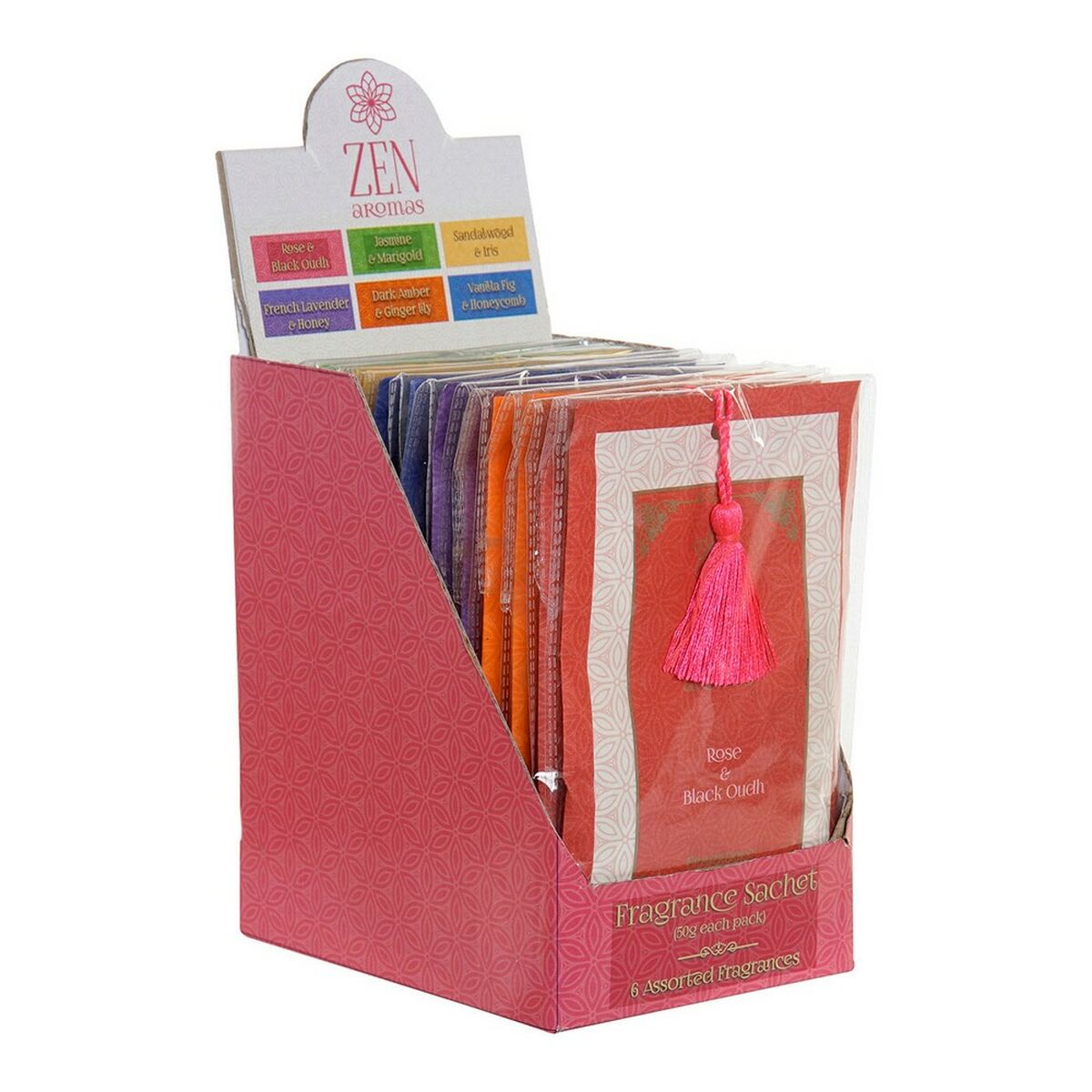 Sachets aromatiques DKD Home Decor Beige Sac Arôme 6 Pièces