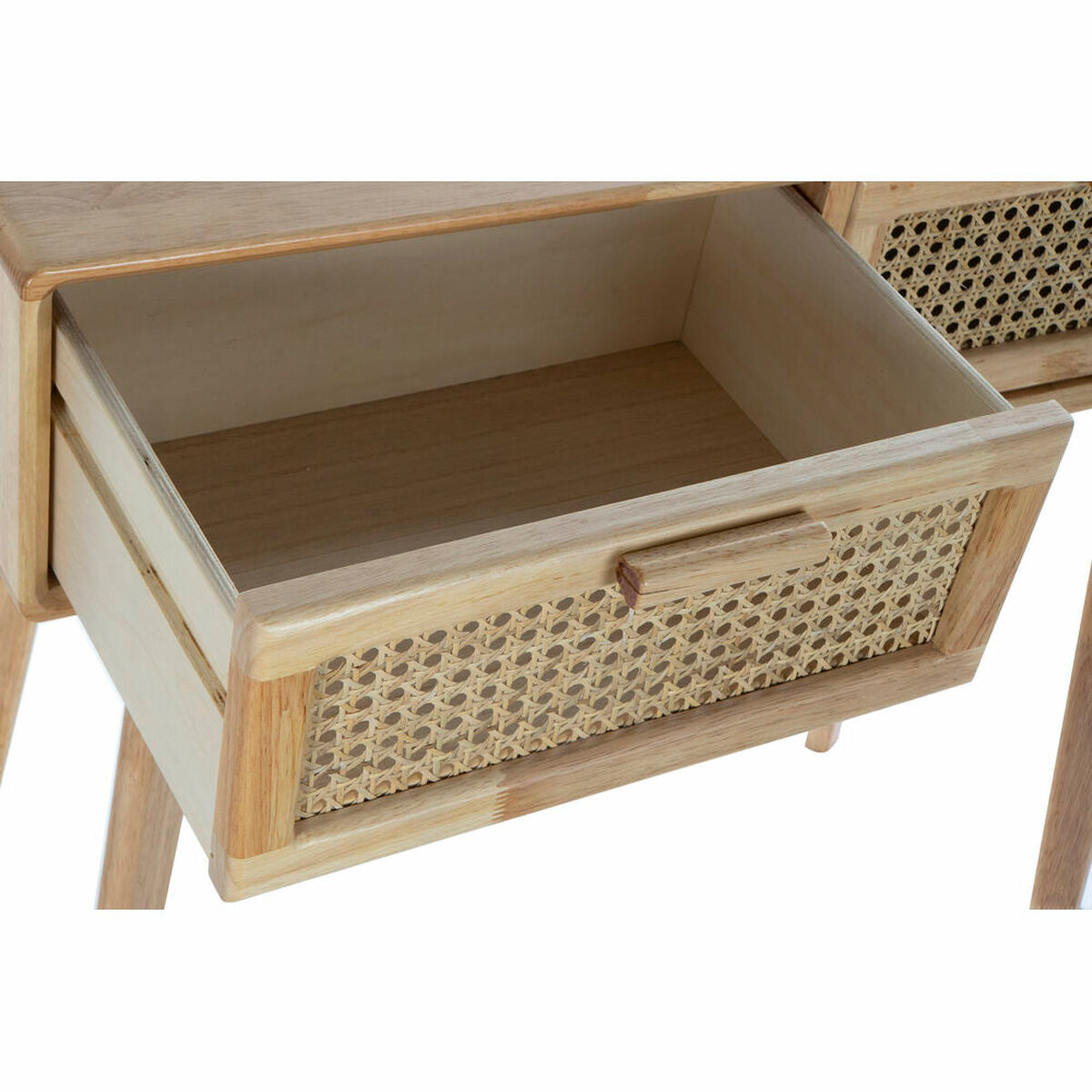 Console DKD Home Decor Caoutchouc Rotin (80.5 x 30 x 78 cm)