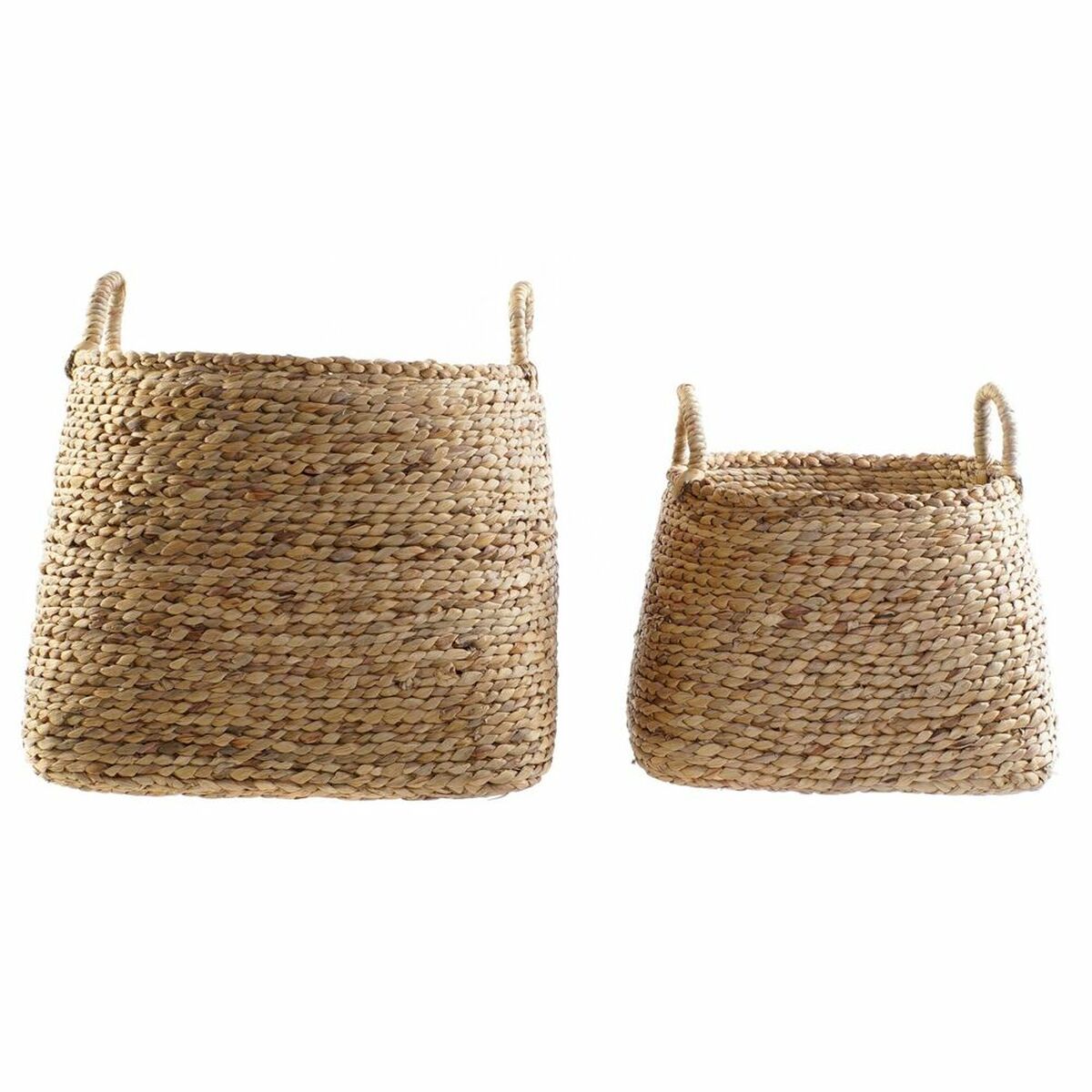 Set de basket DKD Home Decor 44 x 44 x 45 cm Naturel Marron Boho