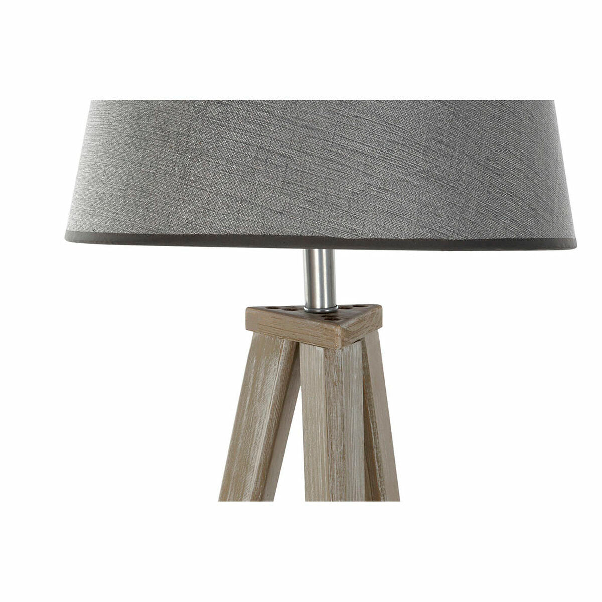 Lampadaire DKD Home Decor 40 x 40 x 154 cm Naturel Gris Marron 250 V 60 W Pin (2 Unités)