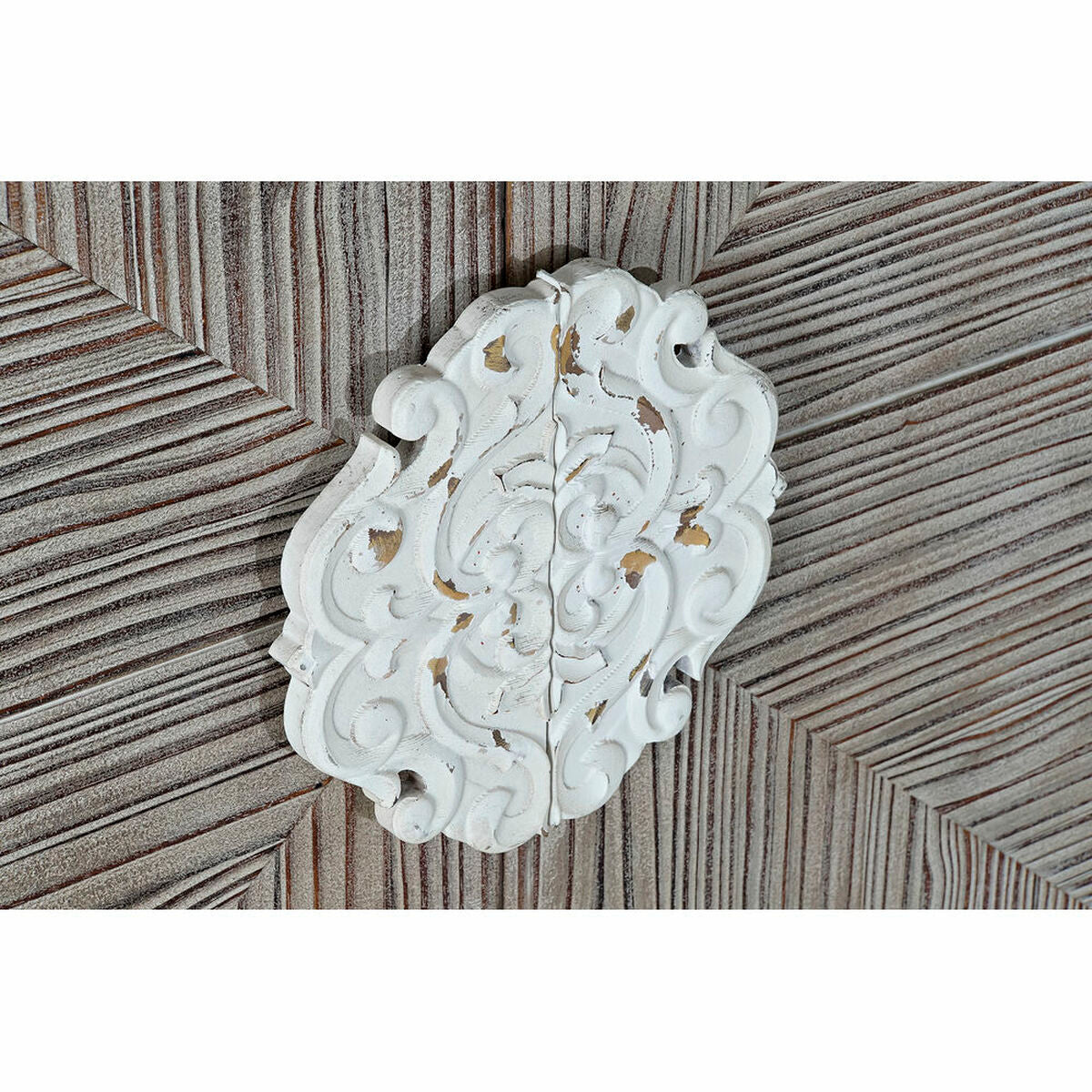 Armoire DKD Home Decor MB-179372 Brun foncé Marron Clair Sapin Bois MDF 86 x 41 x 181 cm