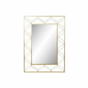 Miroir mural DKD Home Decor Doré 70,5 x 2 x 98 cm