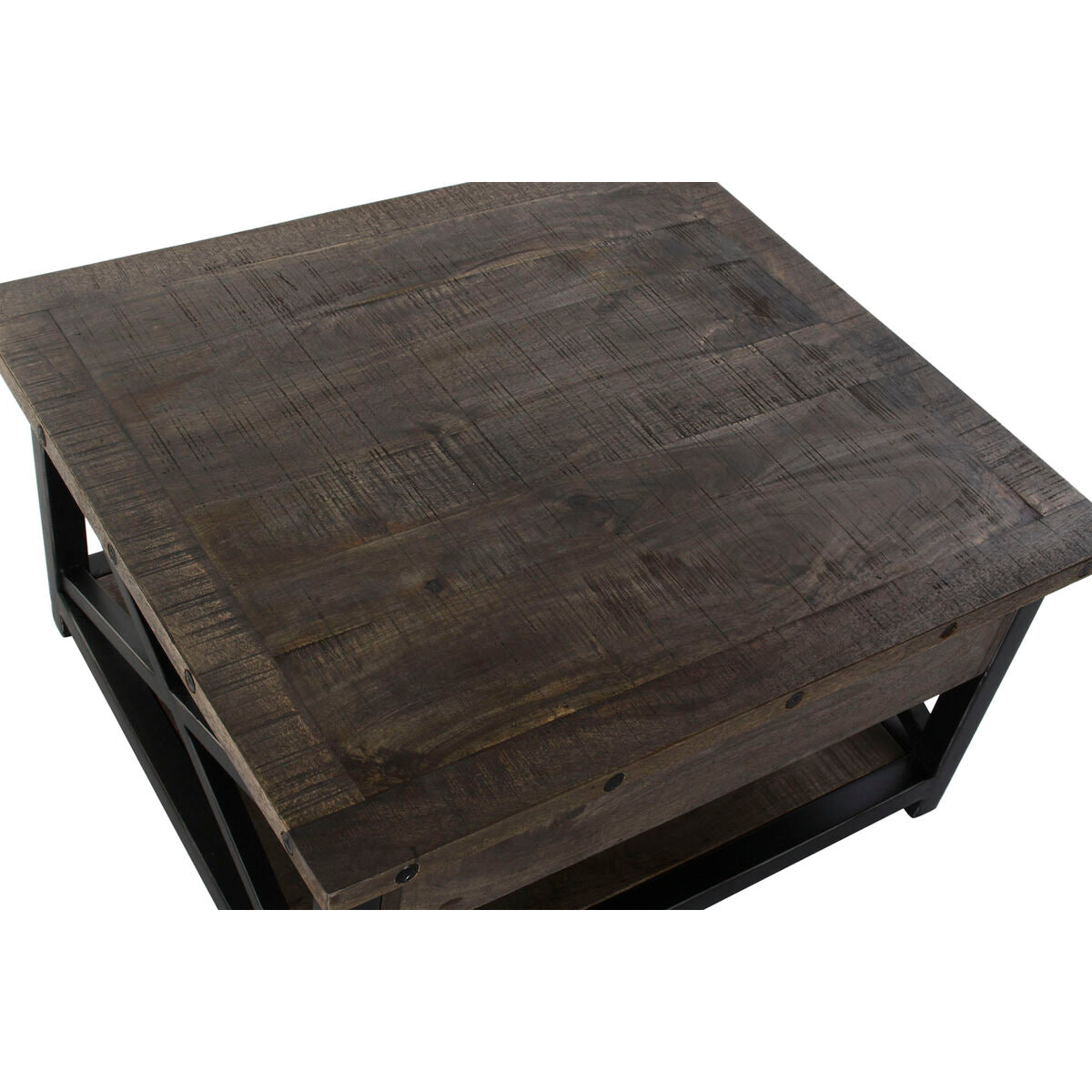 Table DKD Home Decor 116 x 74 x 44 cm Métal Bois de manguier