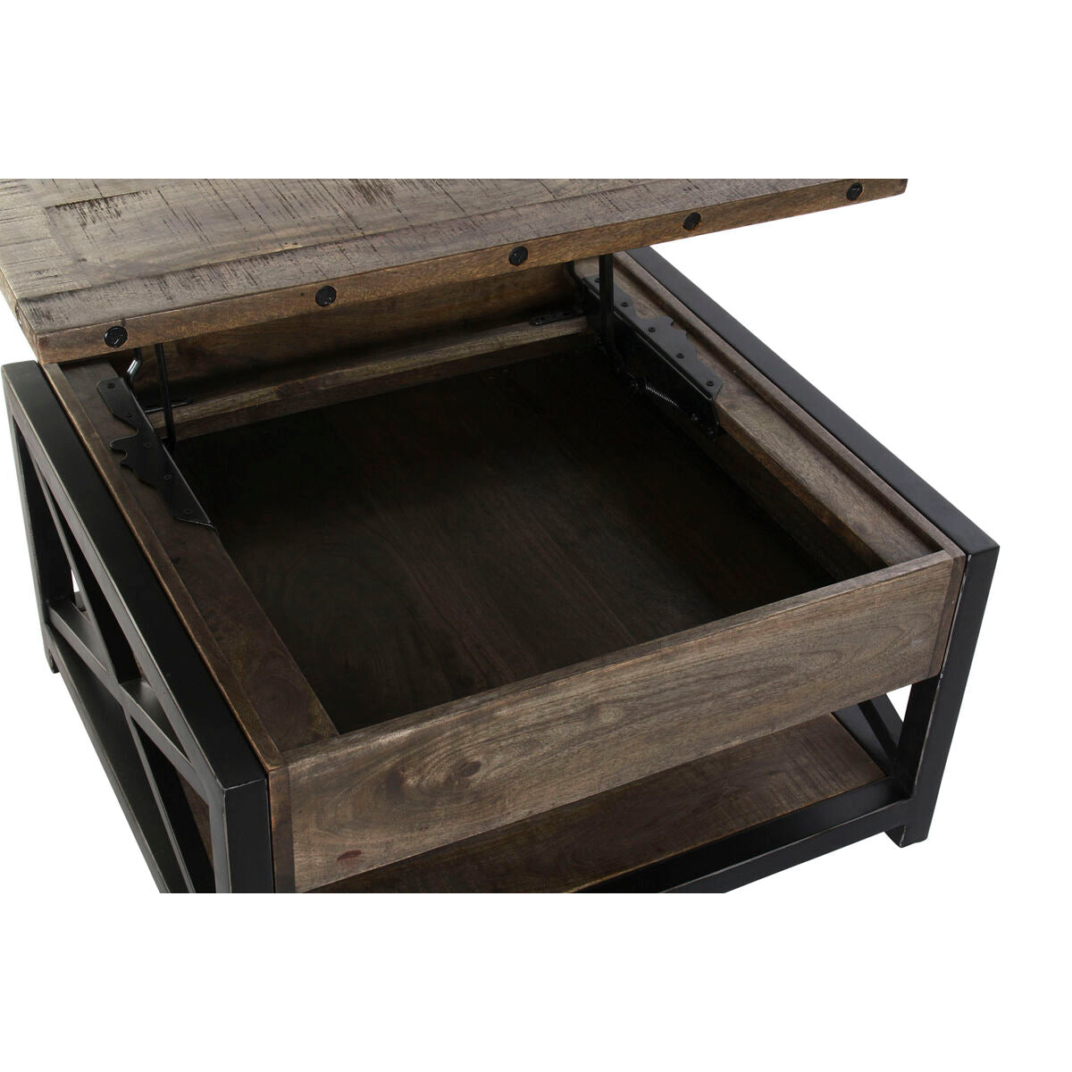 Table DKD Home Decor 116 x 74 x 44 cm Métal Bois de manguier