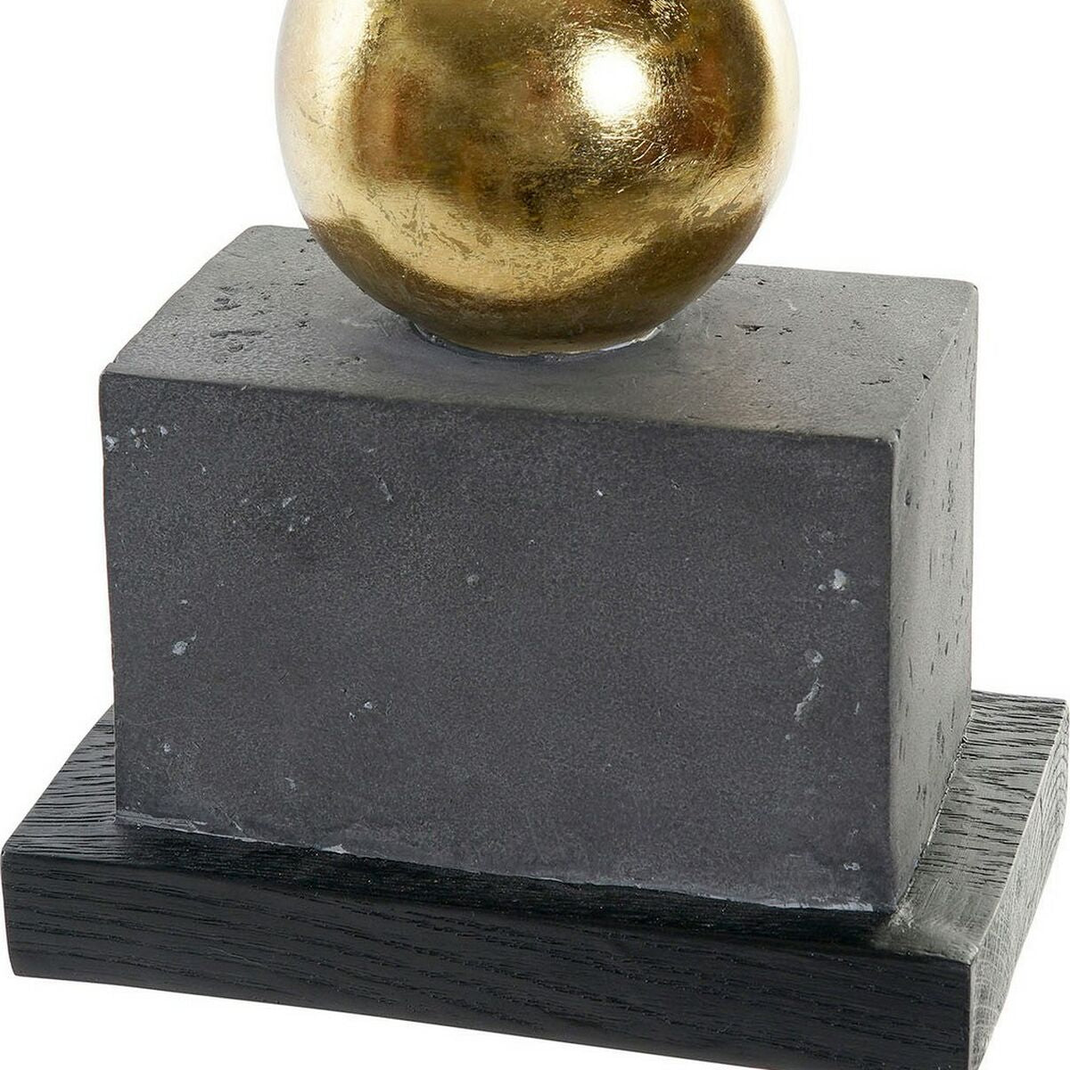 Figurine Décorative DKD Home Decor Noir Doré Eléphant Moderne 31 x 13 x 41 cm