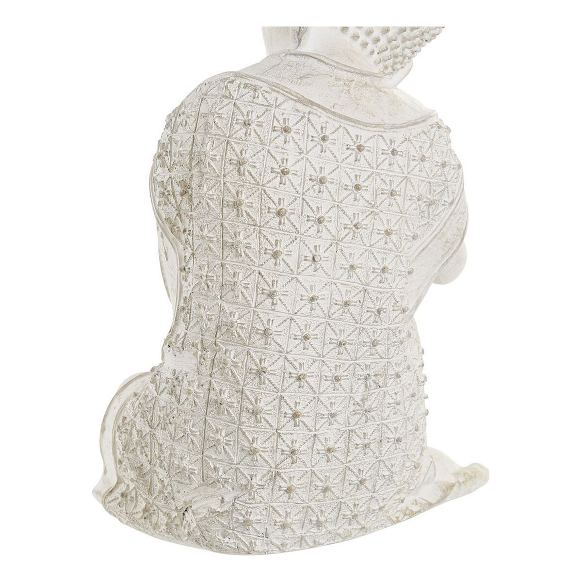 Figurine Décorative DKD Home Decor Gris Buda Résine (17 x 17 x 26 cm)