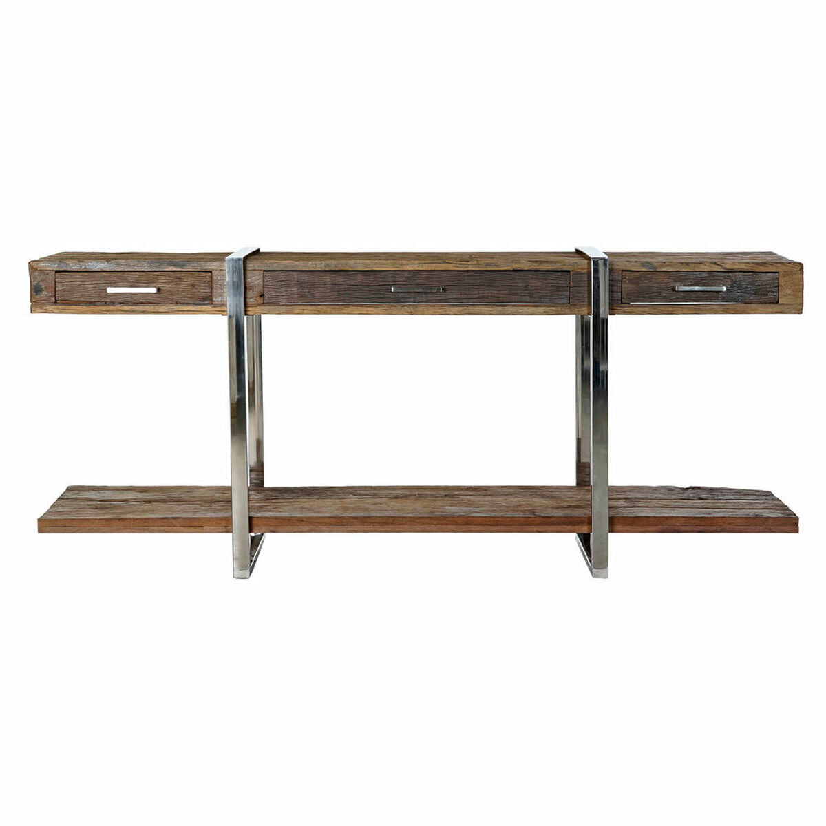 Meuble d'Entrée DKD Home Decor Marron Argenté 180 x 44 x 75 cm