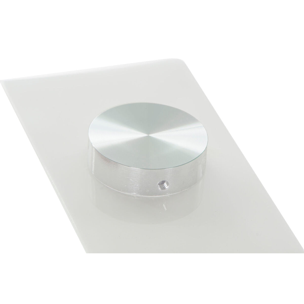 Table de Salle à Manger DKD Home Decor Verre Transparent Blanc Bois MDF (160 x 90 x 75 cm)