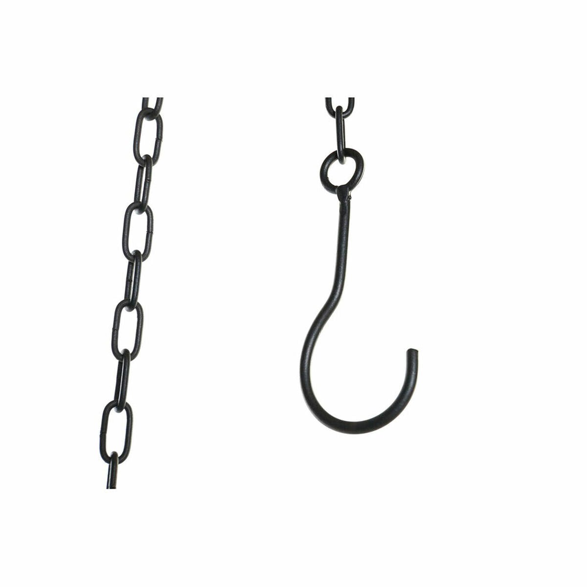 Bougeoir DKD Home Decor Noir Métal Verre 53 x 53 x 52 cm