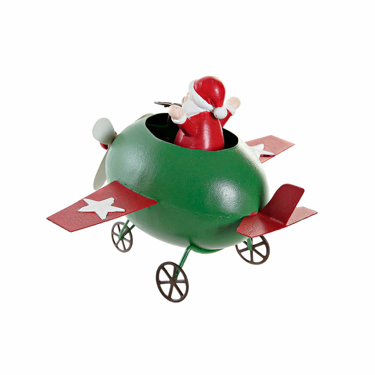 Décorations de Noël DKD Home Decor Métal Renne (19 x 14 x 13 cm) (3 pcs)