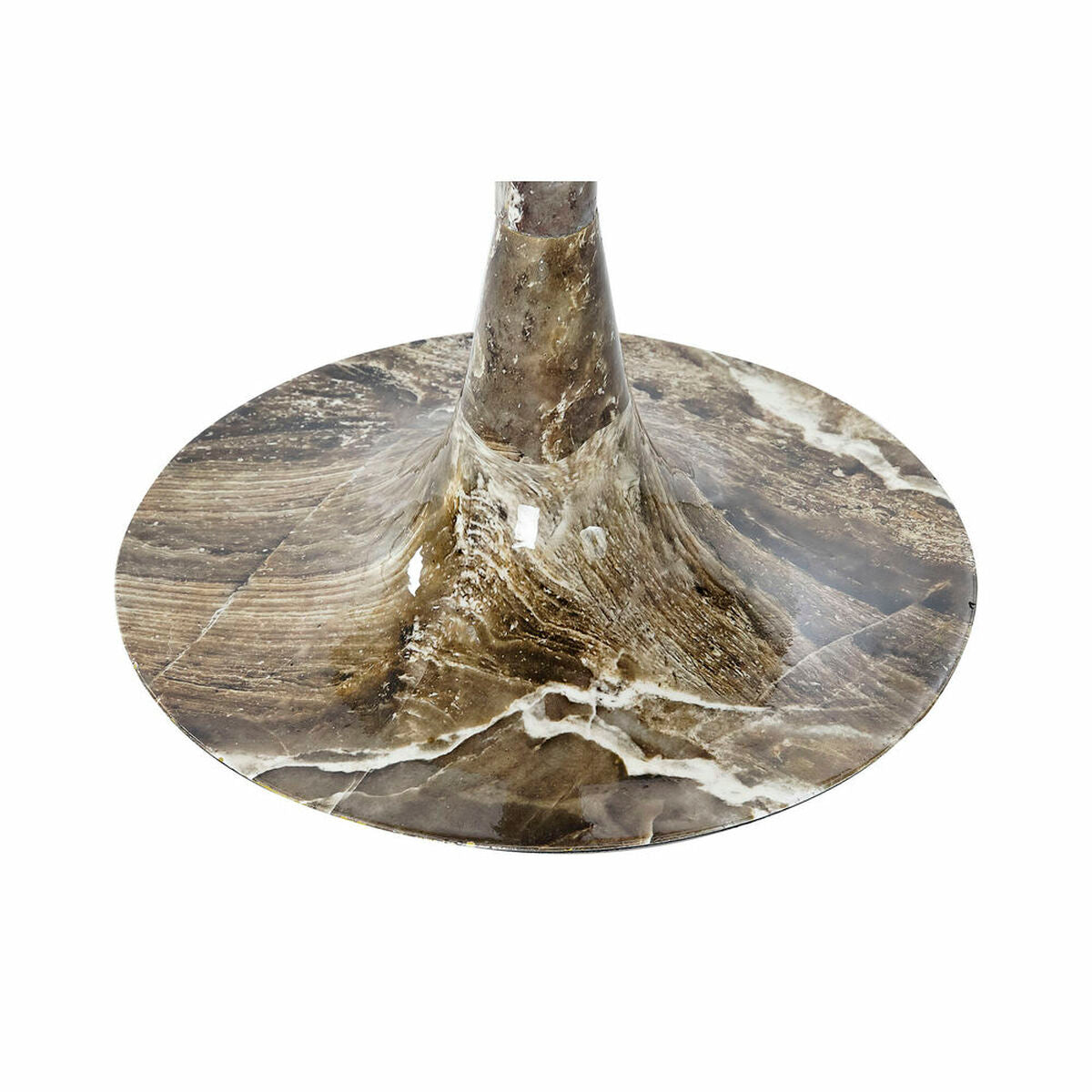 Petite Table d'Appoint DKD Home Decor Marron Doré 51 x 51 x 51 cm