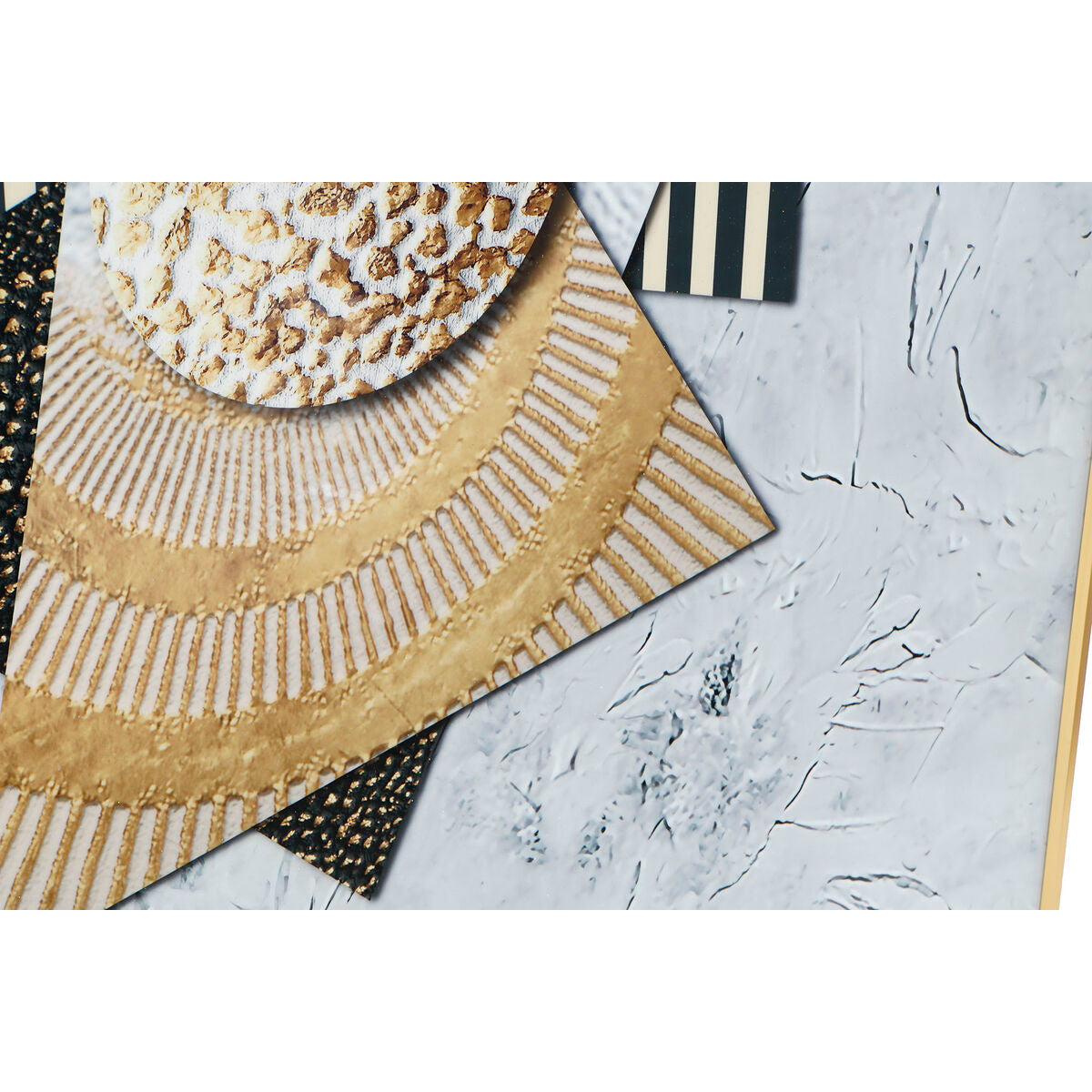 Cadre DKD Home Decor Aluminium Bois MDF 80 x 3 x 120 cm