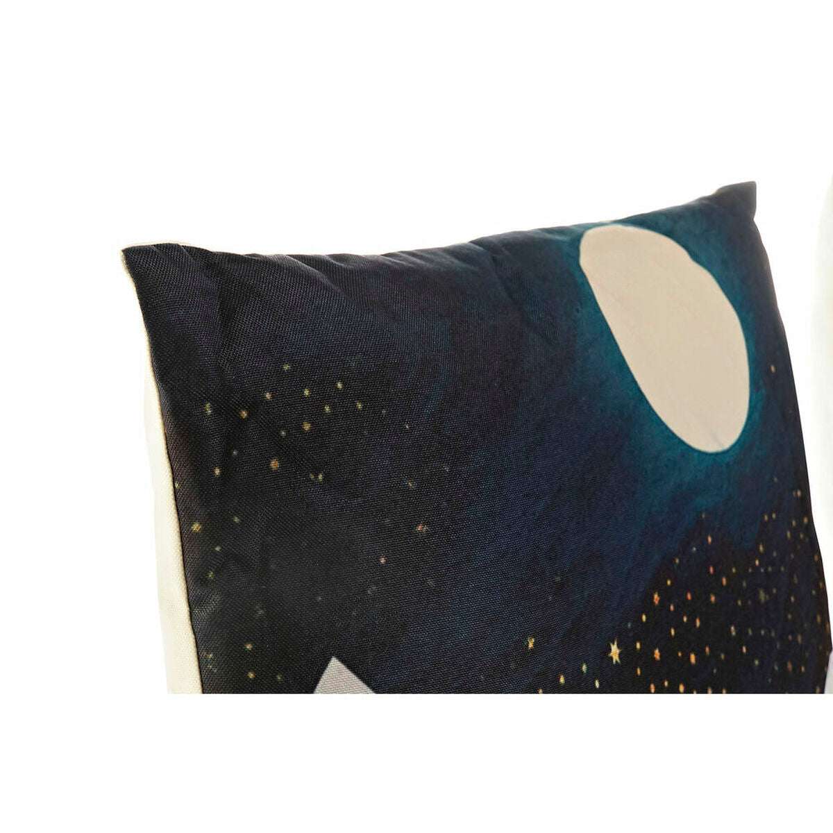 Coussin DKD Home Decor Multicouleur Lune 45 x 10 x 45 cm (2 Unités)