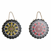 Décoration murale DKD Home Decor Fer (22 x 2 x 22 cm) (2 pcs)