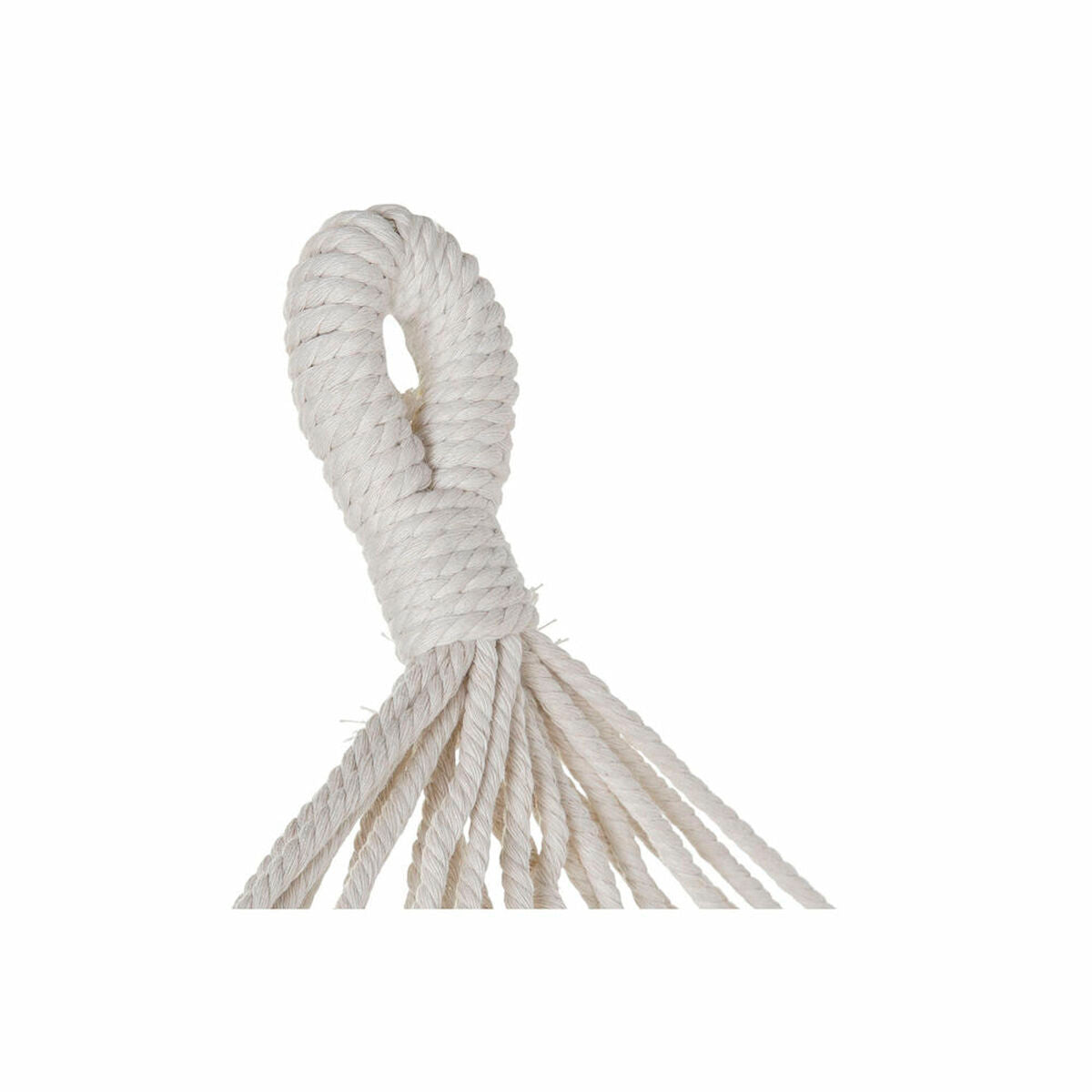 Hamac DKD Home Decor Ocre Polyester Coton Pin Frange (255 x 80 x 28 cm)