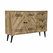 Buffet DKD Home Decor   Noir Métal Bois de manguier 140 x 40 x 93 cm