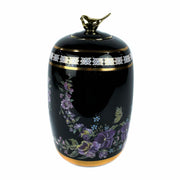 Vase DKD Home Decor Porcelaine Noir Shabby Chic (14 x 14 x 24 cm)