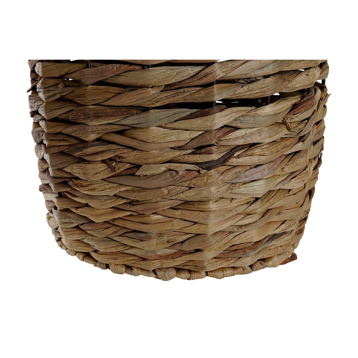 Set de basket DKD Home Decor Vert Naturel Boho 33 x 33 x 40 cm Rotin 4 Kg 2 Pièces