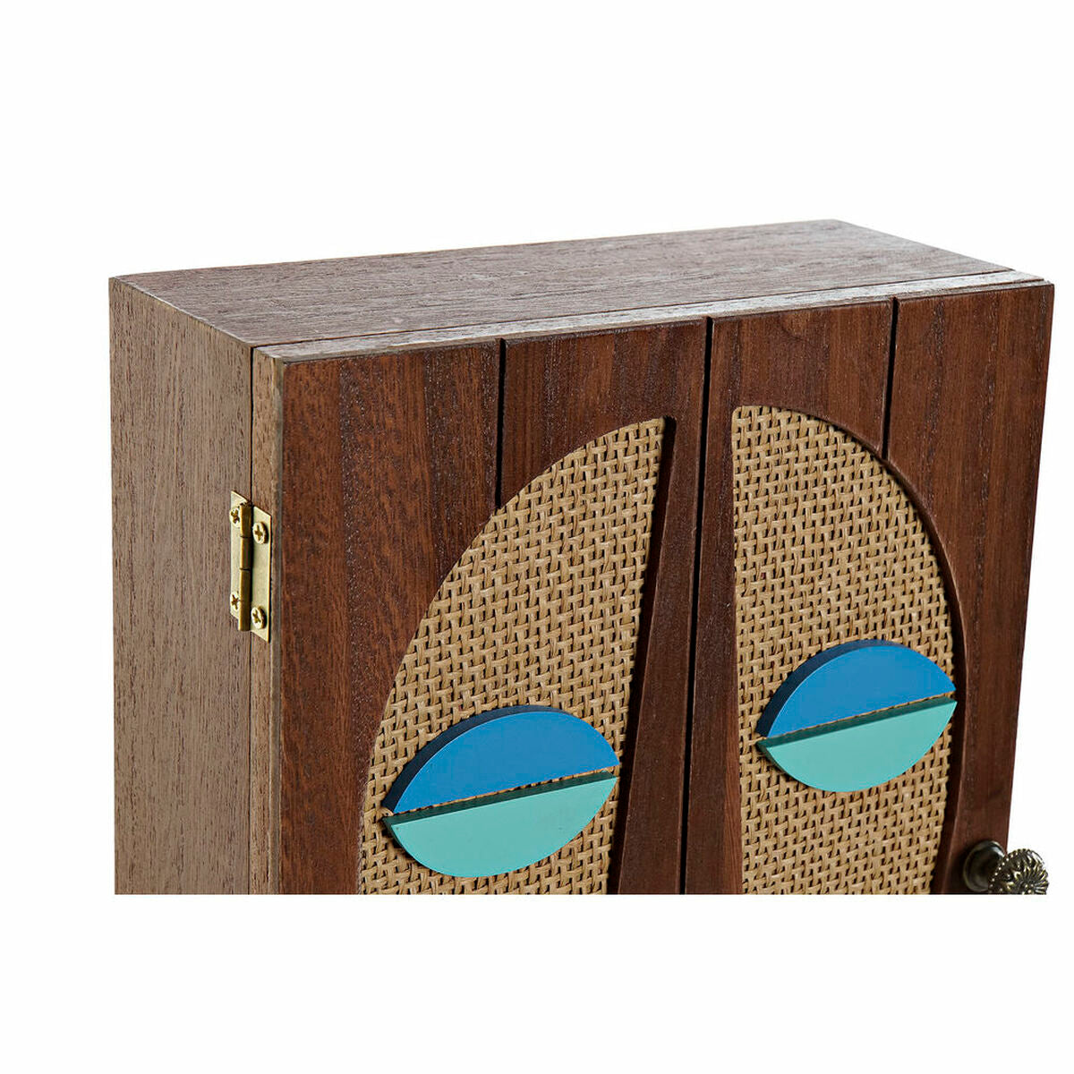 Boîte Décorative DKD Home Decor Moderne Bois MDF (18 x 7 x 26 cm)