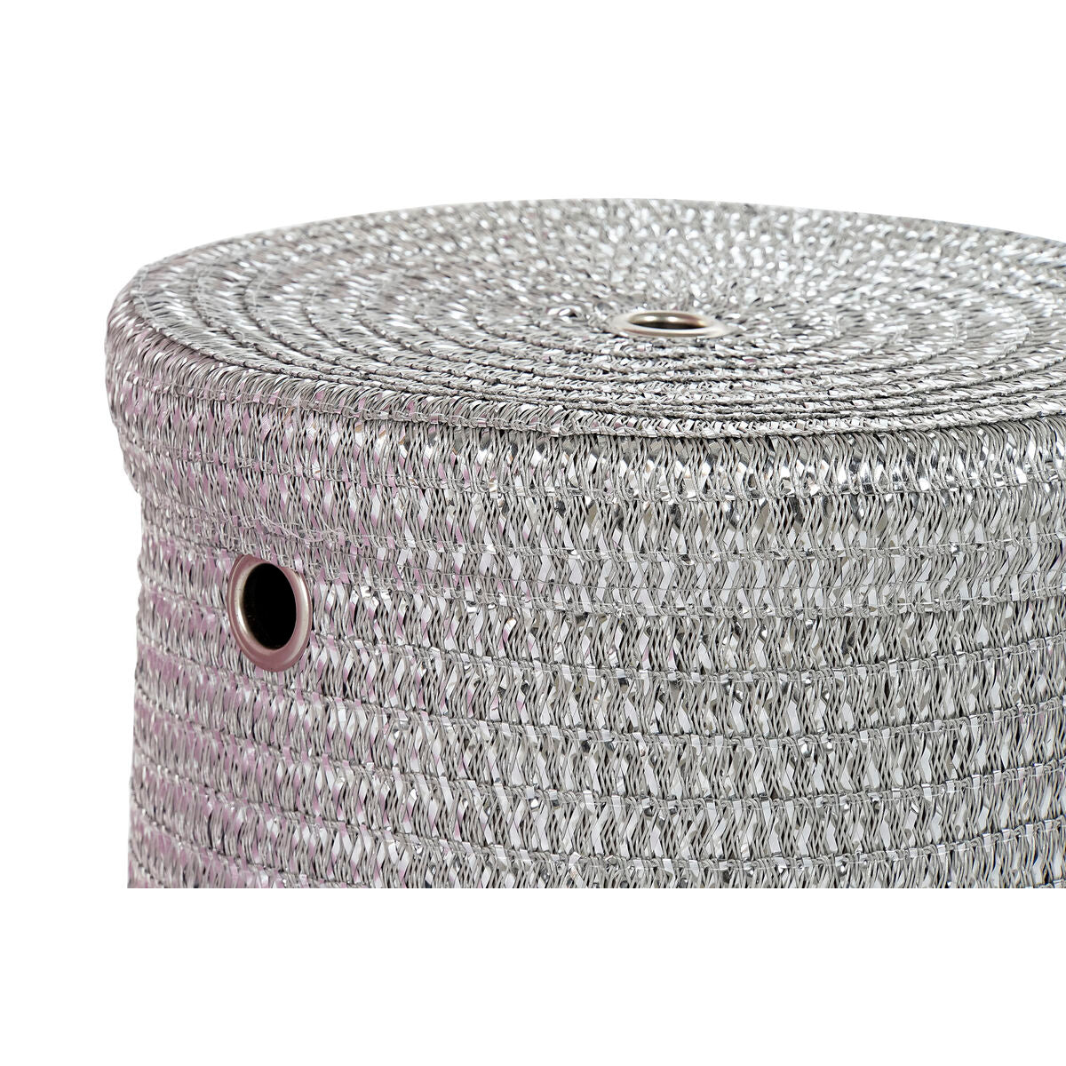 Panier Multi-usages DKD Home Decor Gris Rose polypropylène 42 x 42 x 52,5 cm 4 Kg