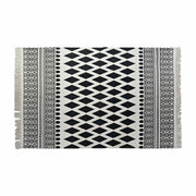 Tapis DKD Home Decor Noir Blanc (120 x 180 x 0,7 cm)