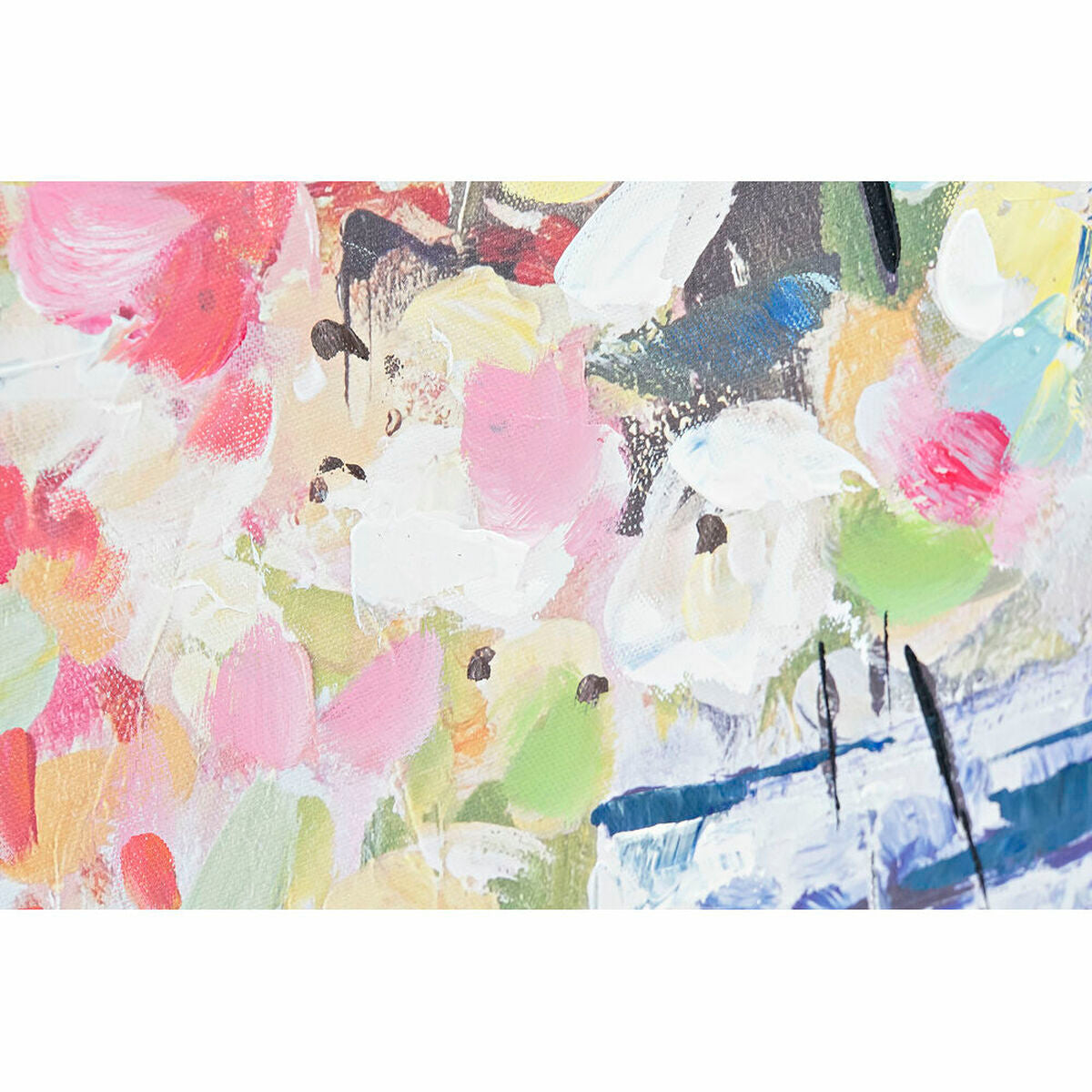 Toile DKD Home Decor Pin Toile 80 x 3 x 80 cm